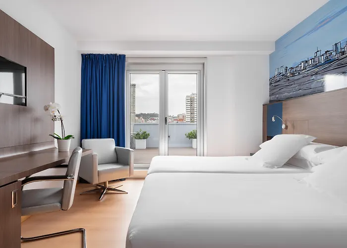酒店 Eurostars Blue Coruna 拉科鲁尼亚